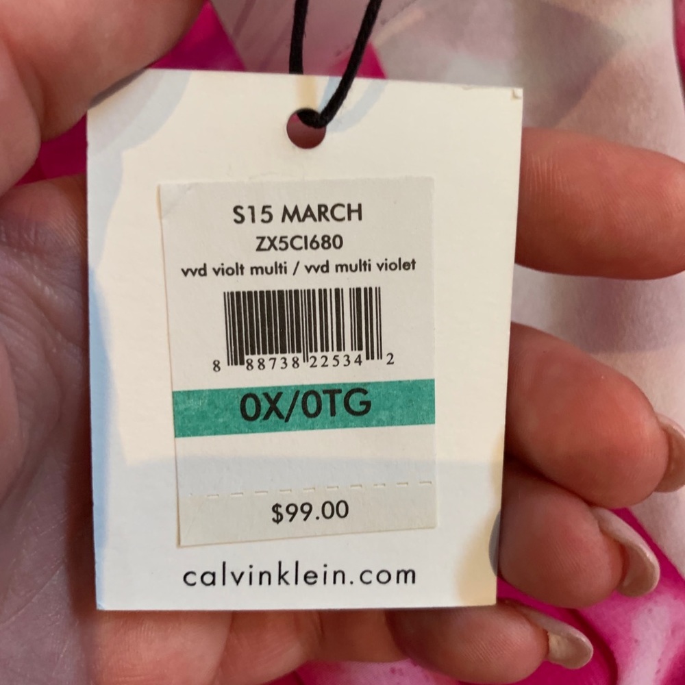 Calvin Klein blouse - Picture 3 of 4